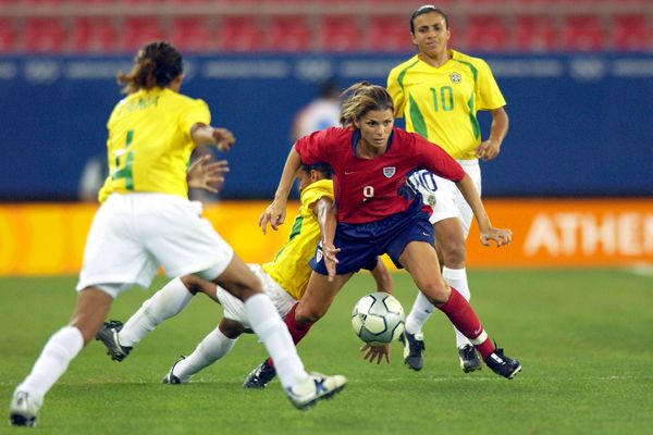 ESPN - Photos - Even in retirement, Mia Hamm still inspires