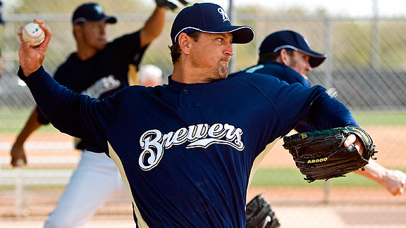 Quinn Hoffman, 9, son of San Diego Padres pitcher Trevor Hoffman