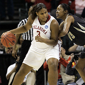 Ms. Basketball of Illinois 2002  Naperville Central's Candace Parker:  Above the rim