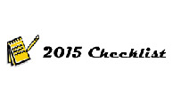2015 Checklist