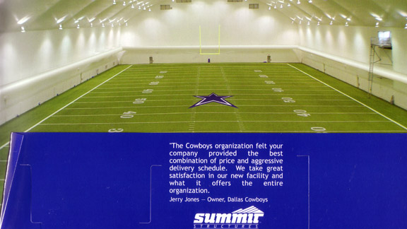 Cowboys' new indoor practice facility is so astounding it's sick