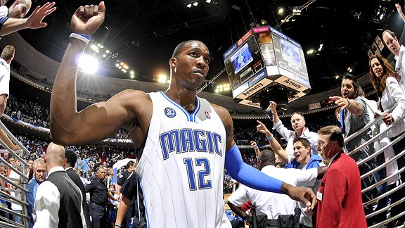 Dwight Howard of the Orlando Magic poses for portrait in his 2009