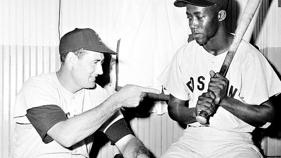 Red Sox acknowledge uncomfortable reality on Jackie Robinson Day: No Black  players on the roster - The Boston Globe
