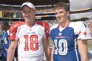 Peyton Manning and Eli Manning