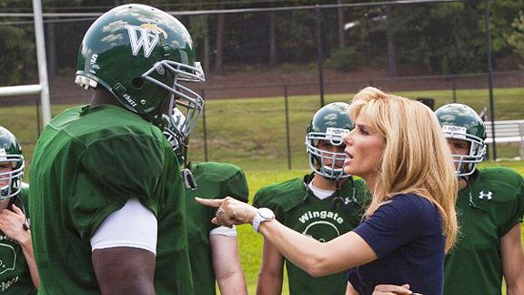 Leigh Ann Touhy and Michael Oher Celebrate Super Bowl Victory