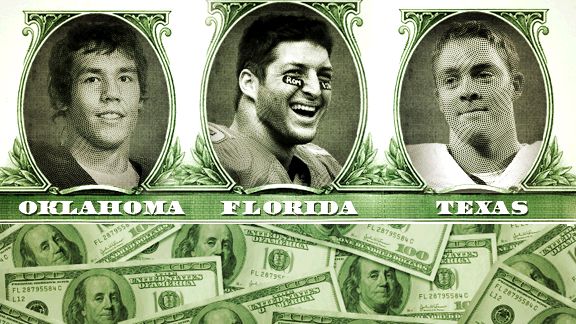 Bradford, McCoy and Tebow: Heis-men - Sports Spectrum