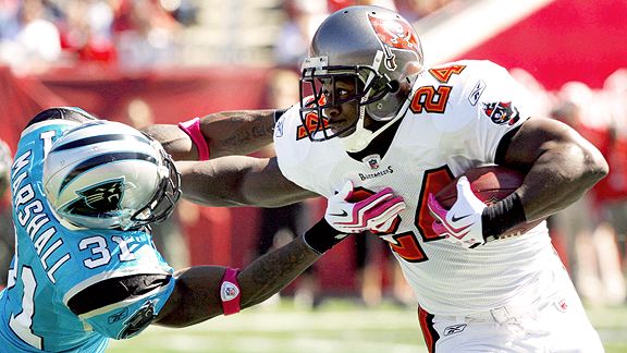 NFL: Tampa Bay Buccaneers RB Cadillac Williams driven to succeed - ESPN