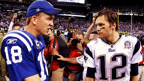 Peyton Manning Gives Trent Dilfer Super Bowl Company