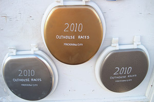 Outhouse trophies