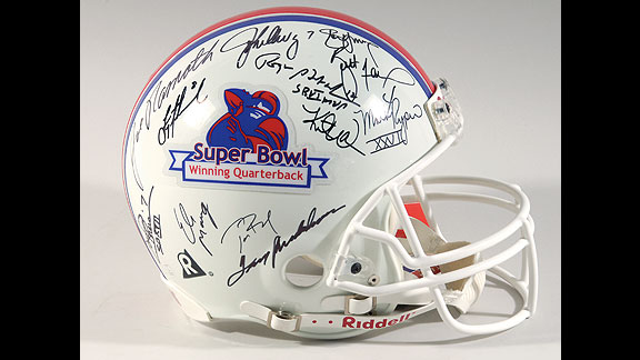 Some prized football memorablia was up for auction. - ESPN