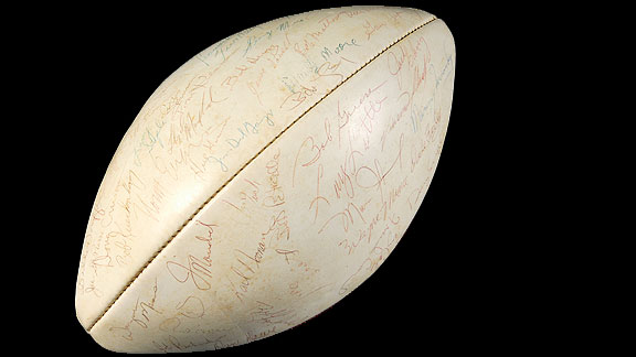 Sold at Auction: 1972 Miami Dolphins Super Bowl Champs Team Signed