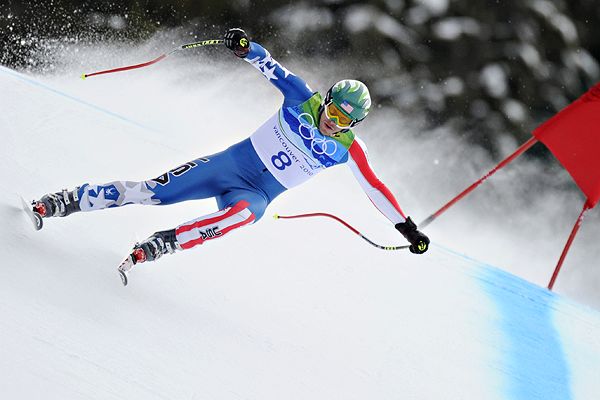 Winter Olympics: America's Bode Miller wins bronze in men's downhill