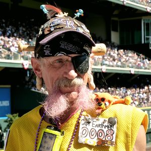 Wearing a bushy beard to mirror his idol, Colorado Rockies center