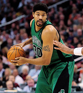 Rasheed Wallace on guarding fellow Boston Celtics big…