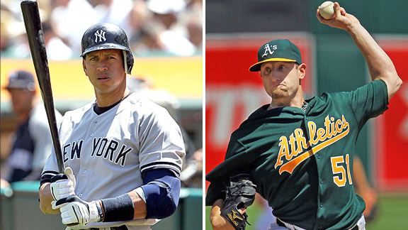 2004ALCS Gm6: A-Rod slaps ball from Arroyo's glove 