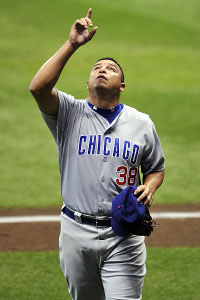 Cubs' Zambrano helps himself to 100th victory