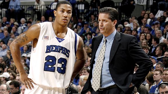 John calipari store derrick rose