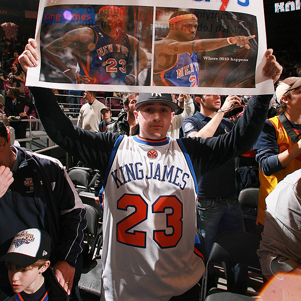 lebron knicks 2010