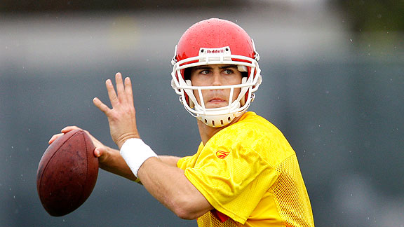 Matt Cassel of the Kansas City Chiefs has more weapons to make his job  easier, but will he produce? - ESPN