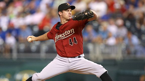 Houston Astros - Great having Roy Oswalt to throw out