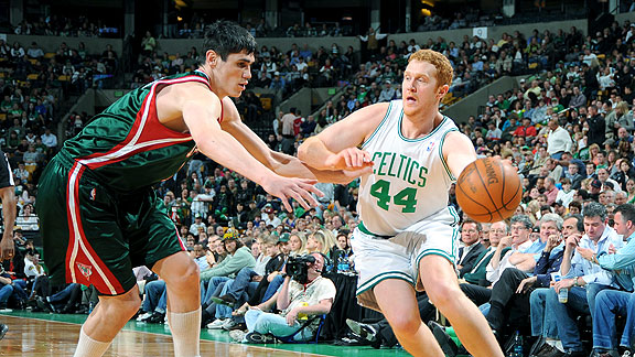 You can't stop Brian Scalabrine - The Boston Globe