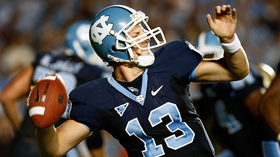 QB T. J. Yates - UNC Tar Heels