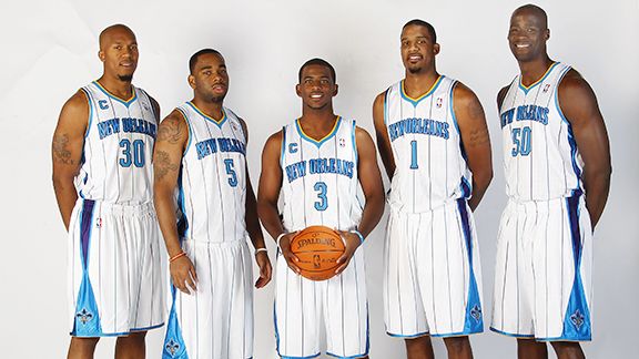 new orleans hornets players
