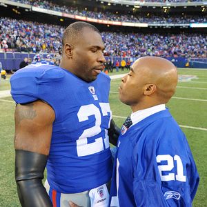 Tiki Barber's plan if he sees Tom Coughlin during Giants vs. Jaguars FOX  broadcast with twin brother 