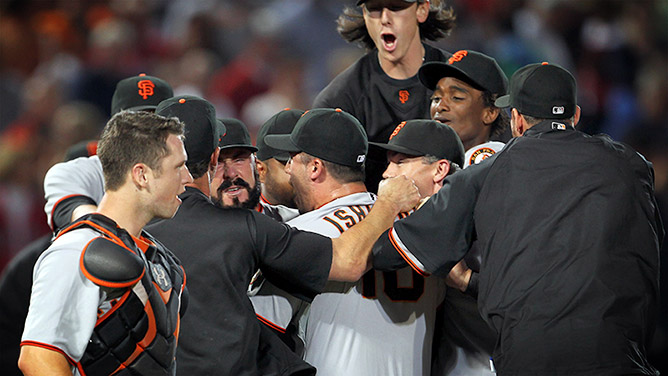 San Francisco Giants vs. Atlanta Braves, 2010 NLDS Game 1