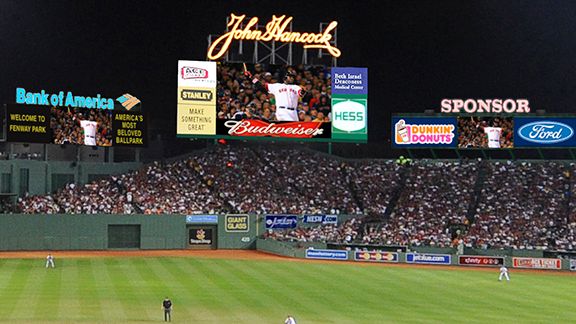 Field Box 34 at Fenway Park 