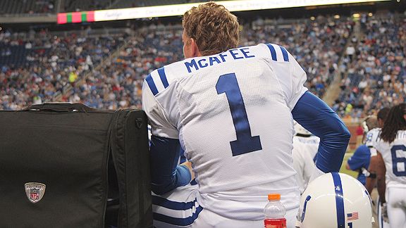 Colts punter Pat McAfee was arrested for public intoxication, so Page 2 ...