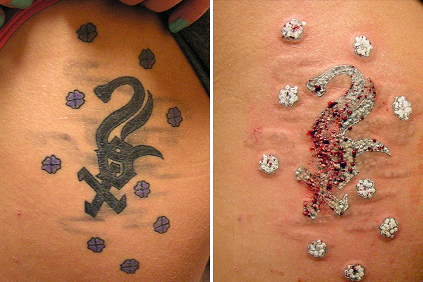 ESPN - Photos - White Sox fan sues for backward tattoo