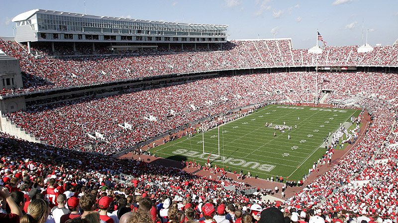 Largest College Football Stadiums ESPN