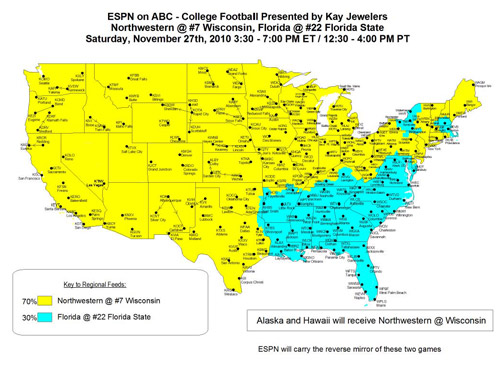 ESPN's College Football Coverage Continues with Debut of ABC's