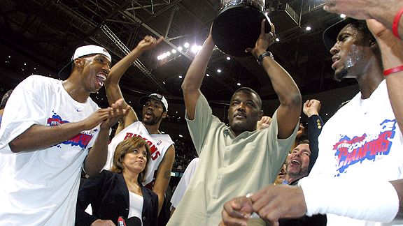 On this day in Pistons history: Joe Dumars traded 2004 NBA finals MVP Chauncey  Billups for Allen Iverson - Detroit Bad Boys