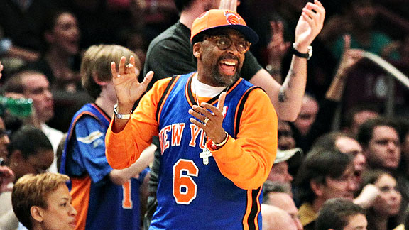 Spike Lee loves the Knicks