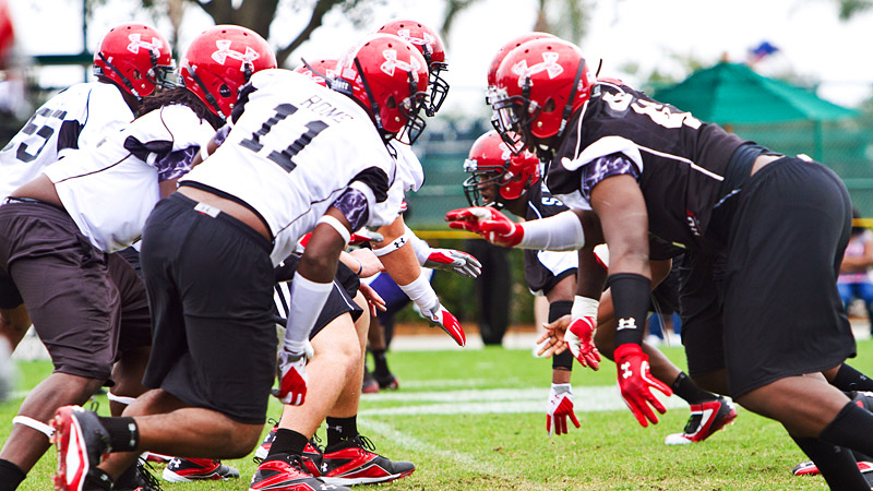 Down, Set, Hike - UA All-America Day 4 Practice - ESPN