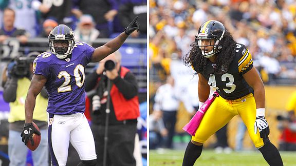 Ravens Vs. Steelers: Who's The Better Safety, Ed Reed Or Troy