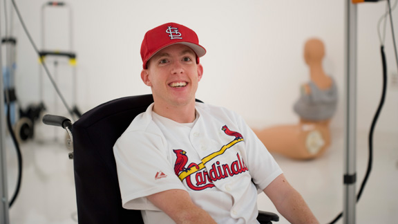 Video game helps disabled play pro baseball