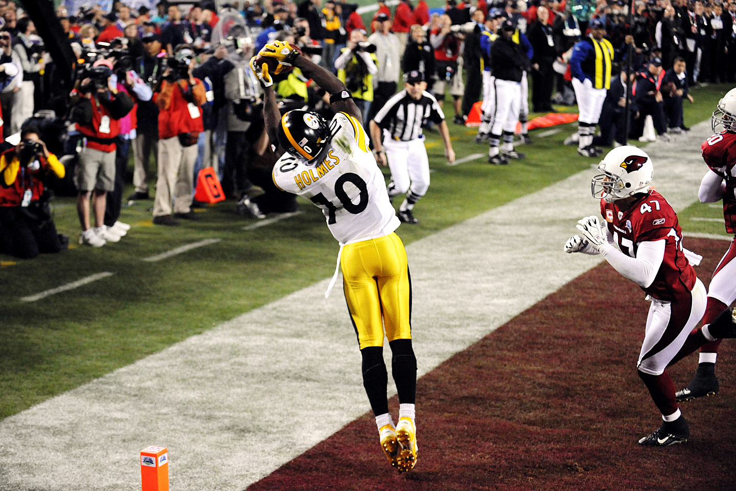 santonio holmes super bowl 43