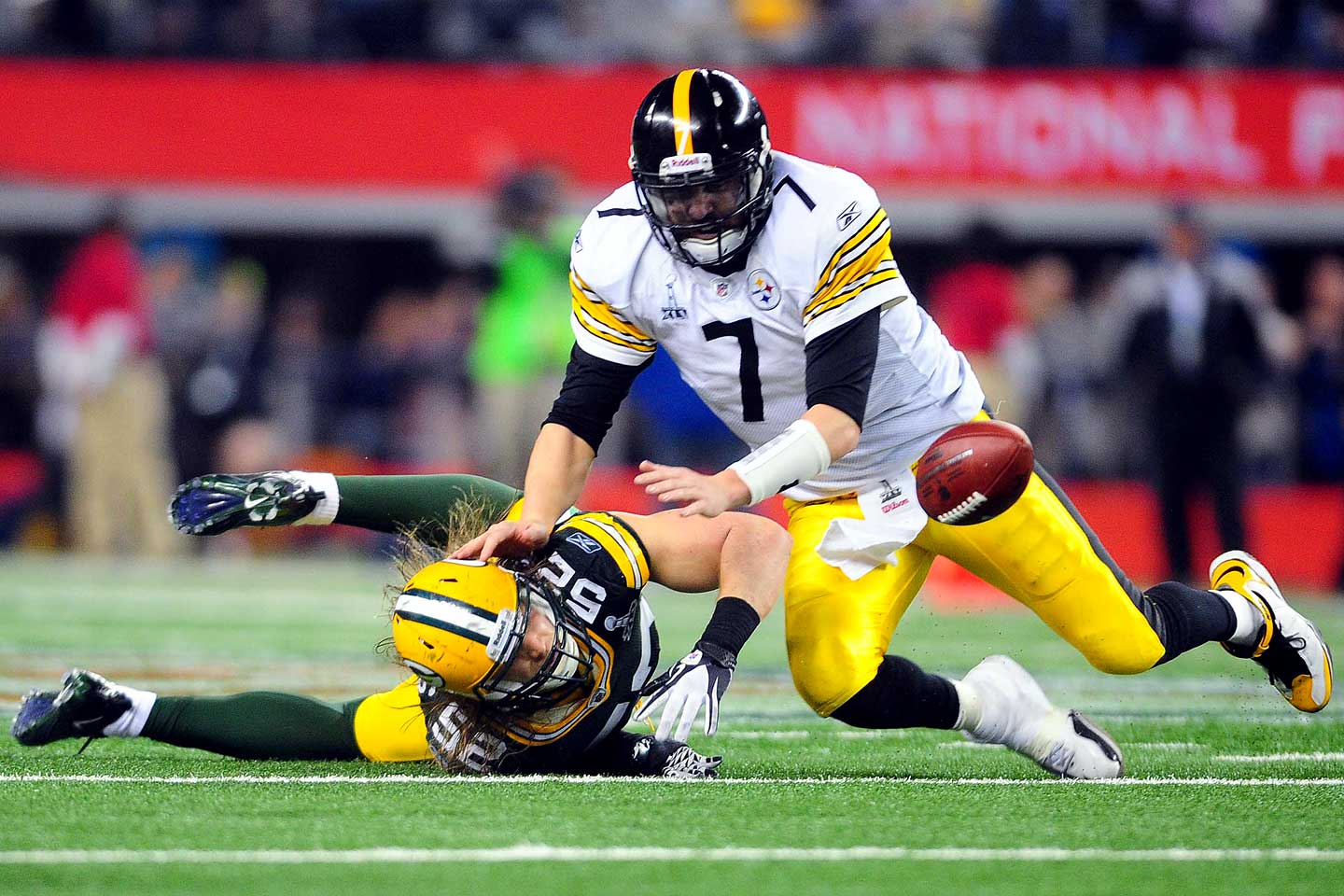 Clay Matthews & Big Ben - Super Bowl XLV - ESPN