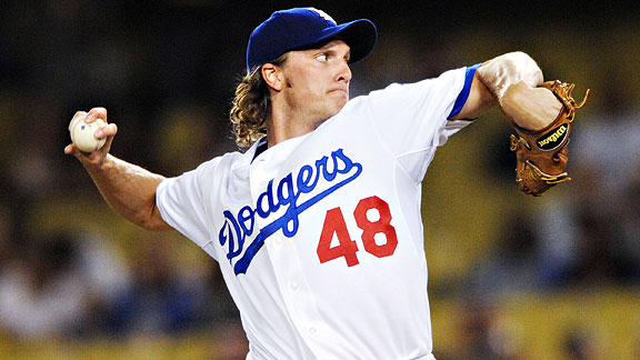 27 Jun 2010: Los Angeles Dodger starting pitcher Clayton Kershaw