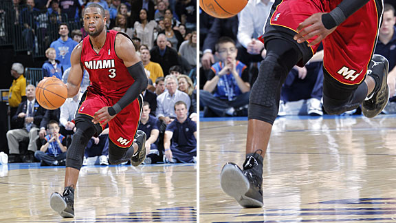 How LeBron James and Dwyane Wade run 