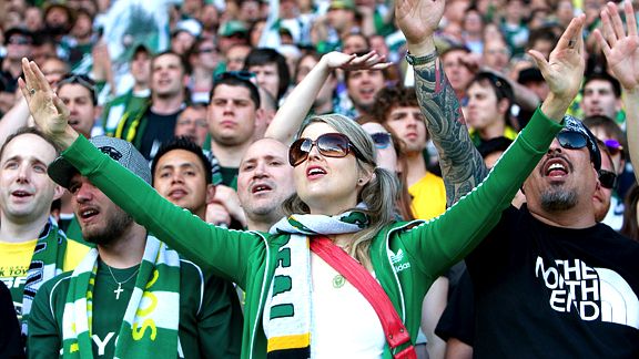 From the Stands  Fans new and old unite to cheer on the Timbers