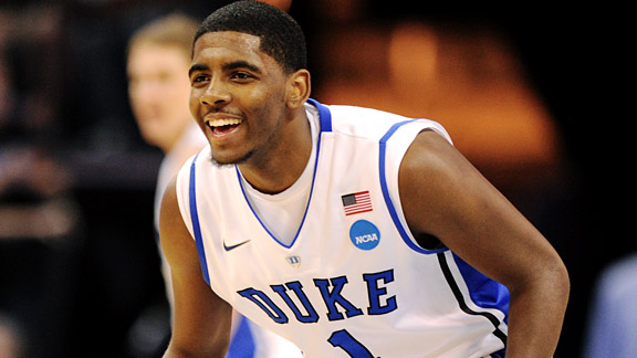 kyrie irving in college
