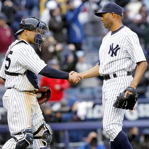 New socks, same Mariano Rivera on New York Yankees' Opening Day - ESPN