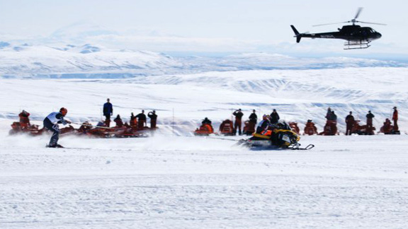 Marco Sullivan, Tyler Acklestad and Jayson Hale win the Tesoro Arctic ...