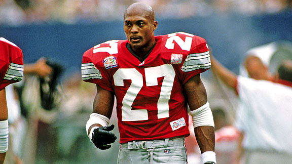 Eddie George enshrined in College Football Hall of Fame - Ohio State