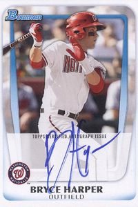 Bryce Harper's Rarest Rookie Card is Up for Auction for The First