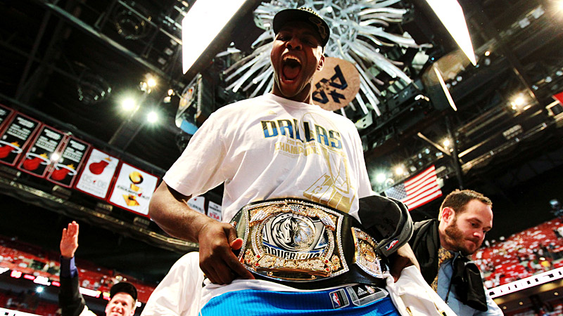 Championship Belt - Mavericks Celebration - ESPN